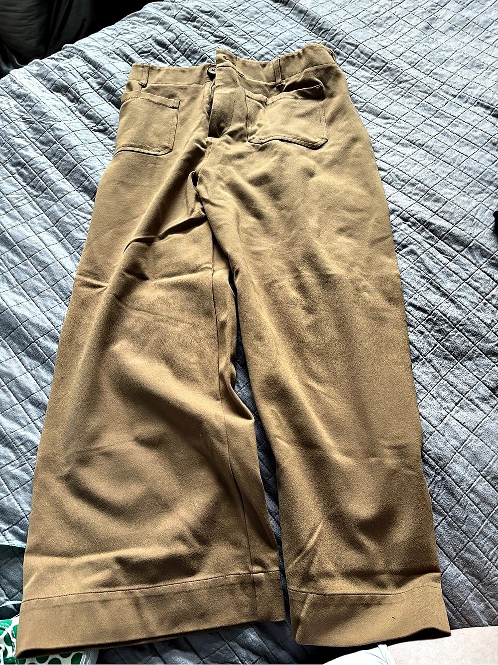 JNY Wide Leg Pants in camel/ tan Size 10 worn once